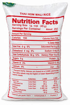 Three Horses Thai Jasmine Rice/ Milagrosa- 25lbs