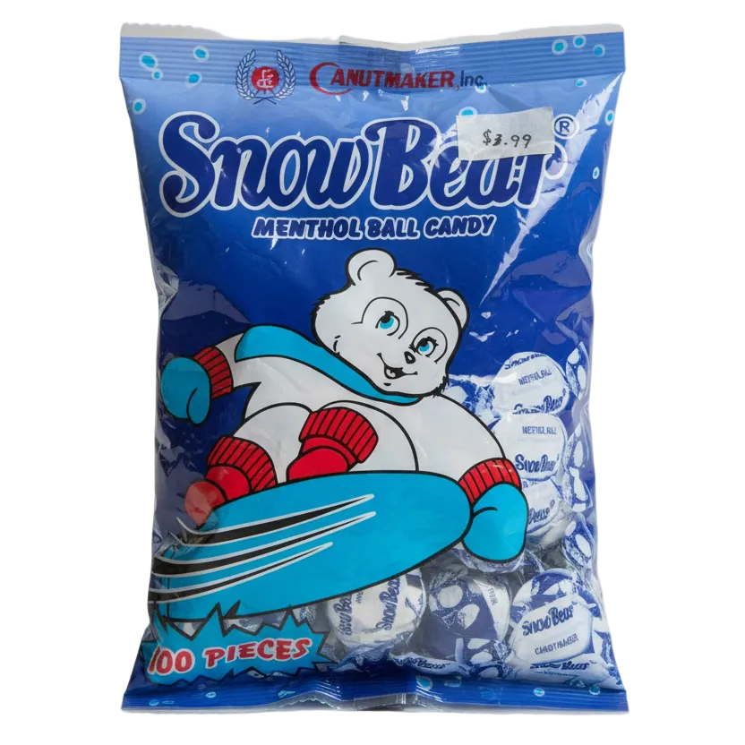 SnowBear - Menthol Ball Candy - 50pcs.