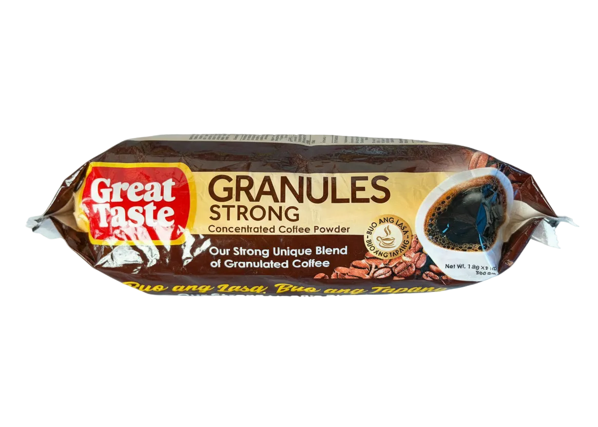 Great Taste Coffee - Granules Strong - 36 x 1.8g