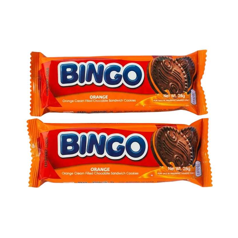 Bingo - Sandwich Cookies (Orange) - 28g
