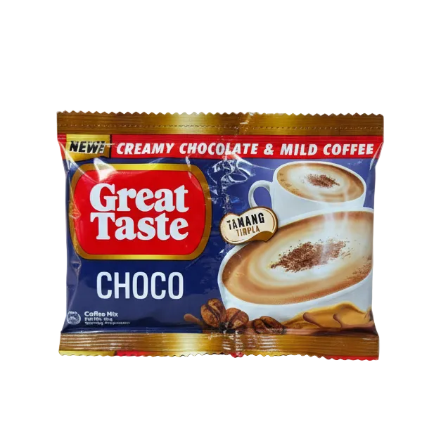 Great Taste Choco - Creamy Chocolate & Mild Coffee - 20g x 20pcs.