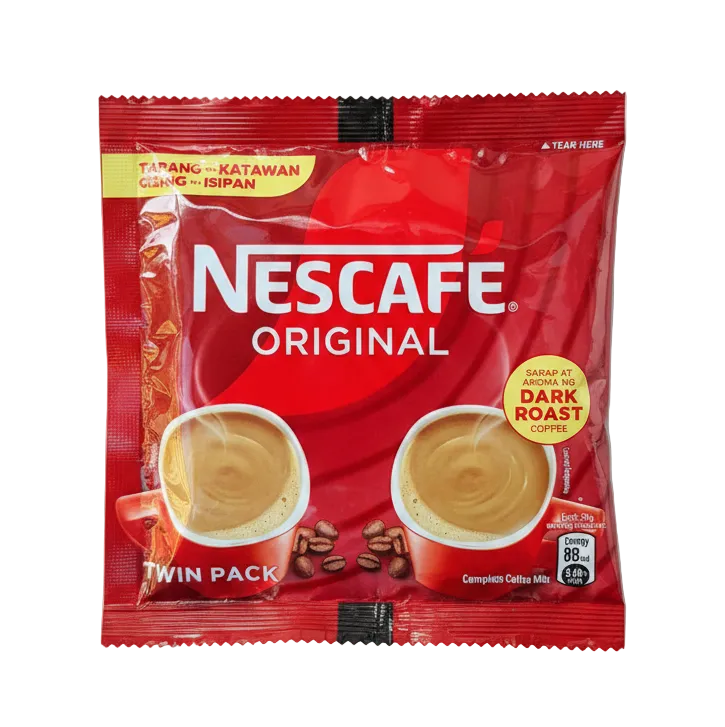 NESCAFÉ Original Twin Pack – 3-in-1 Coffee Mix - 20g x 20pcs.