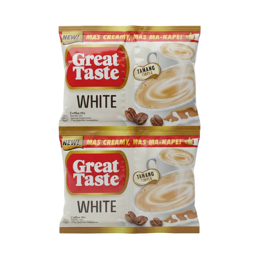 Great Taste White – Smooth & Creamy 3-in-1 Coffee Mix - 25g x 20pcs.
