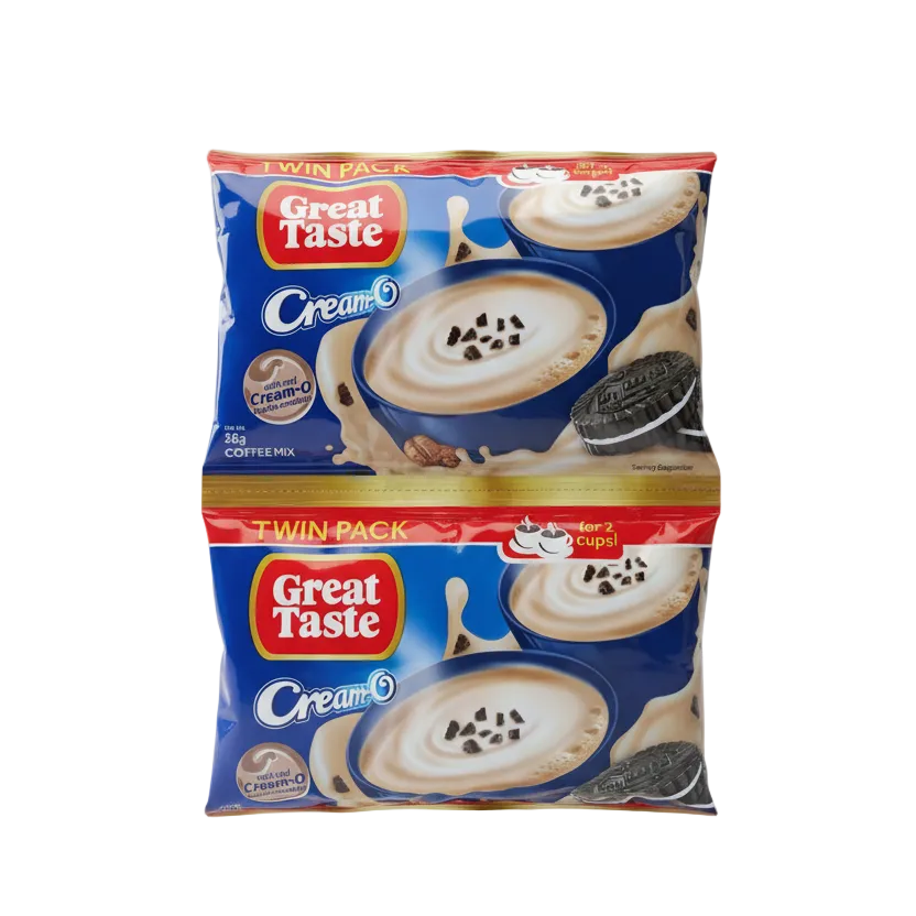 Great Taste Cream-O – Coffee Mix with Real Cream-O Cookie Crumbles - 28g x 10pcs.
