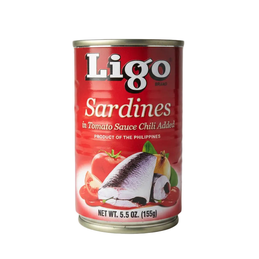 Ligo Sardines - In Tomato Sause Chilli Added - 155g