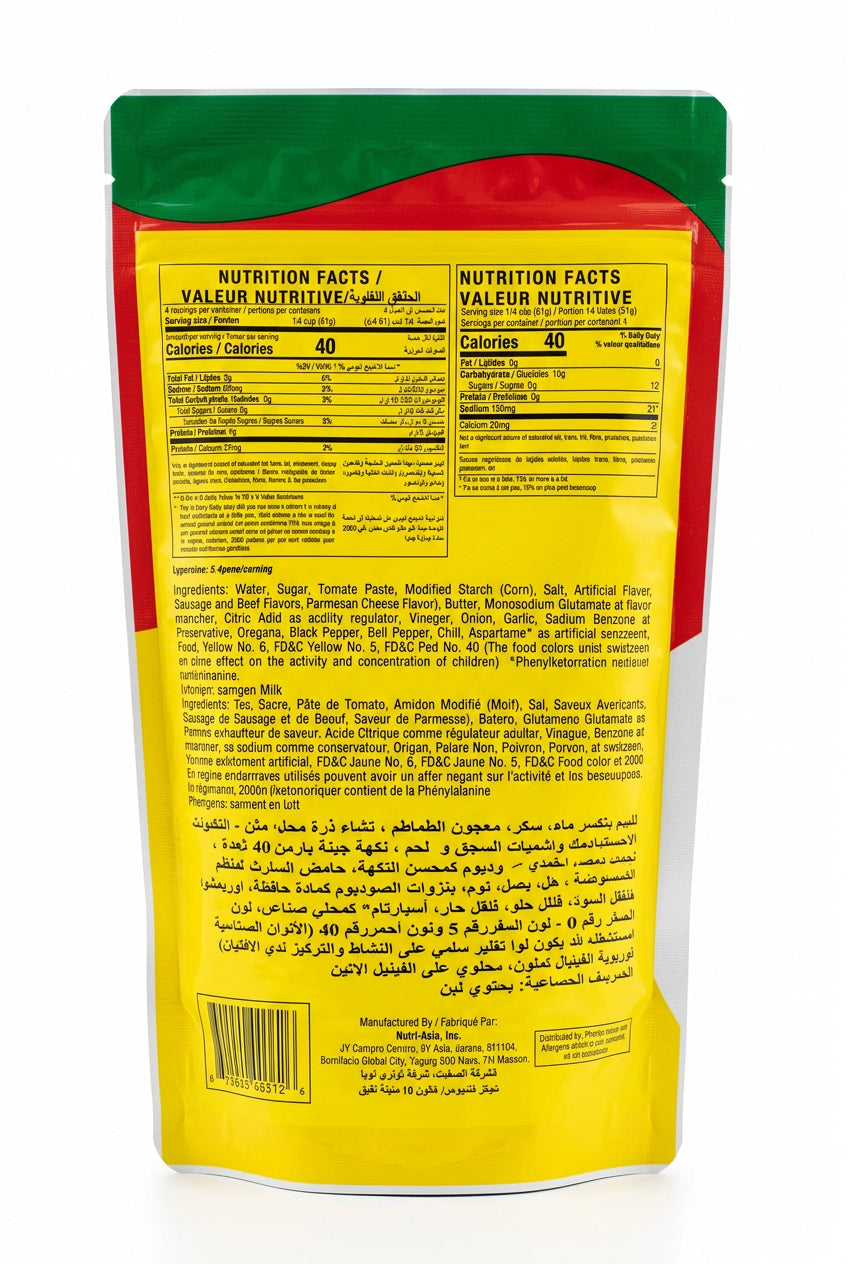 UFC Sweet Filipino Style Spaghetti Sauce- 8.82oz