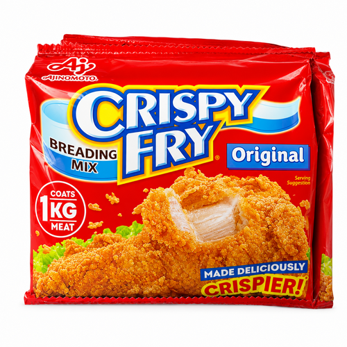 Ajinomoto Crispy Fry Breading Mix Regular/Original 2.19oz- 14pcs per pack.