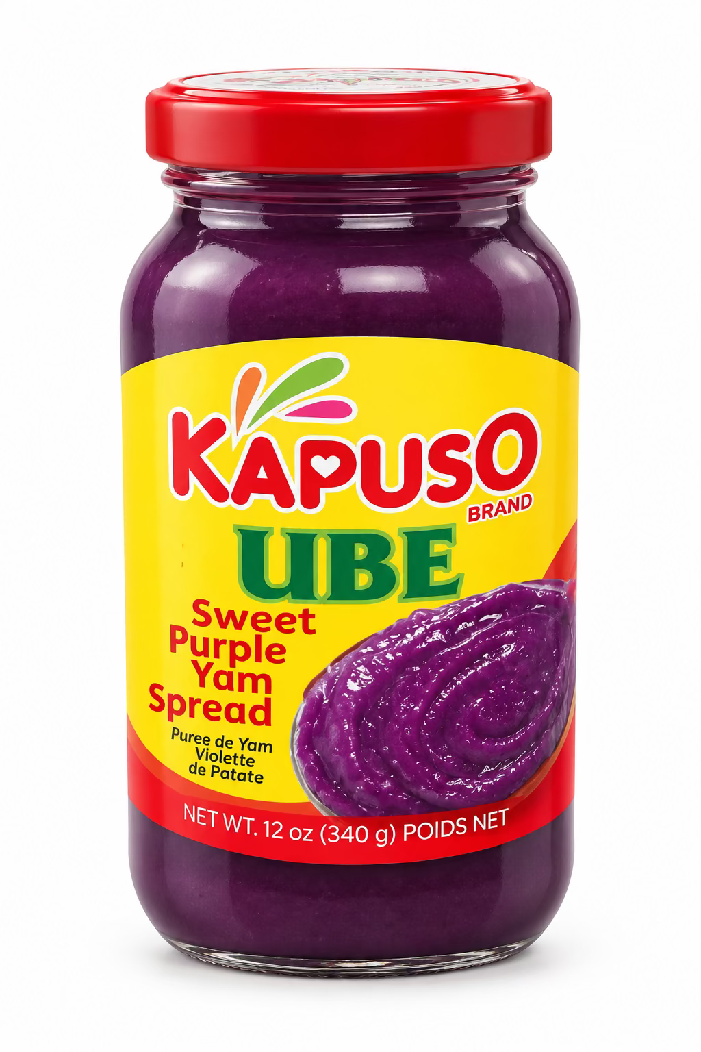 Kapuso ube sweet purple yam spread