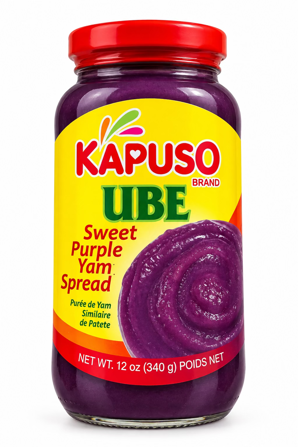 Kapuso ube sweet purple yam spread