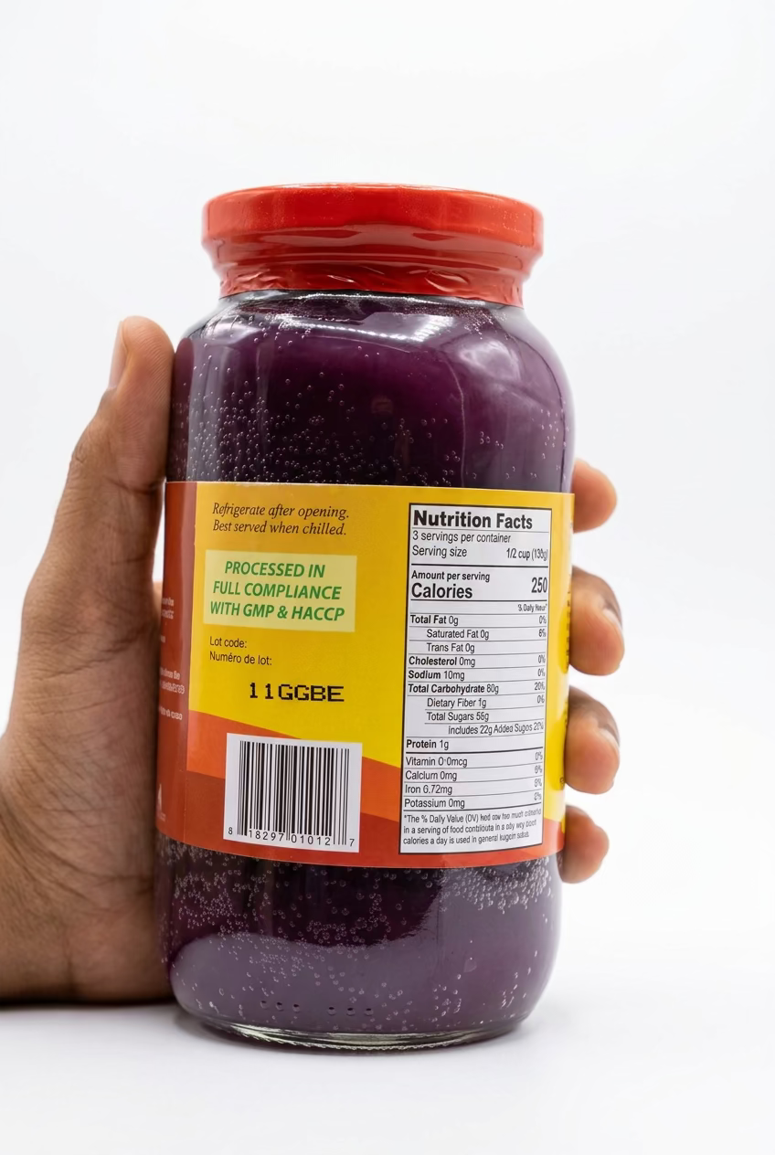 Kapuso ube sweet purple yam spread