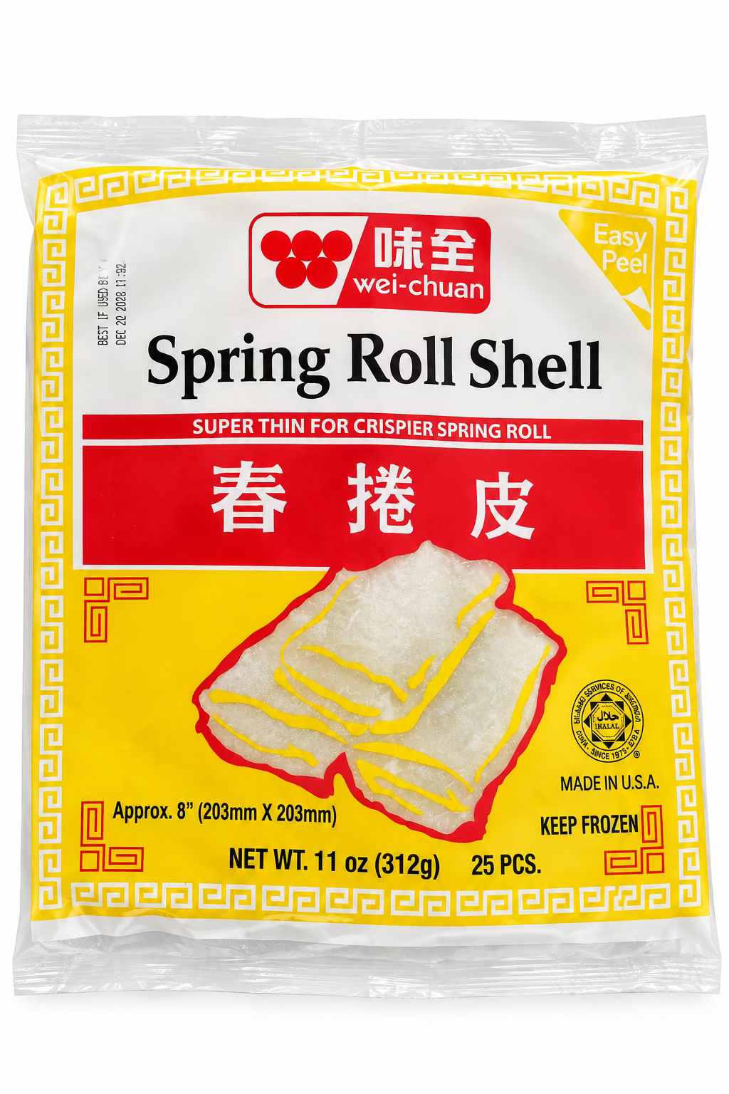 Wei Chuan Springroll Shells/ Lumpia Wrapper