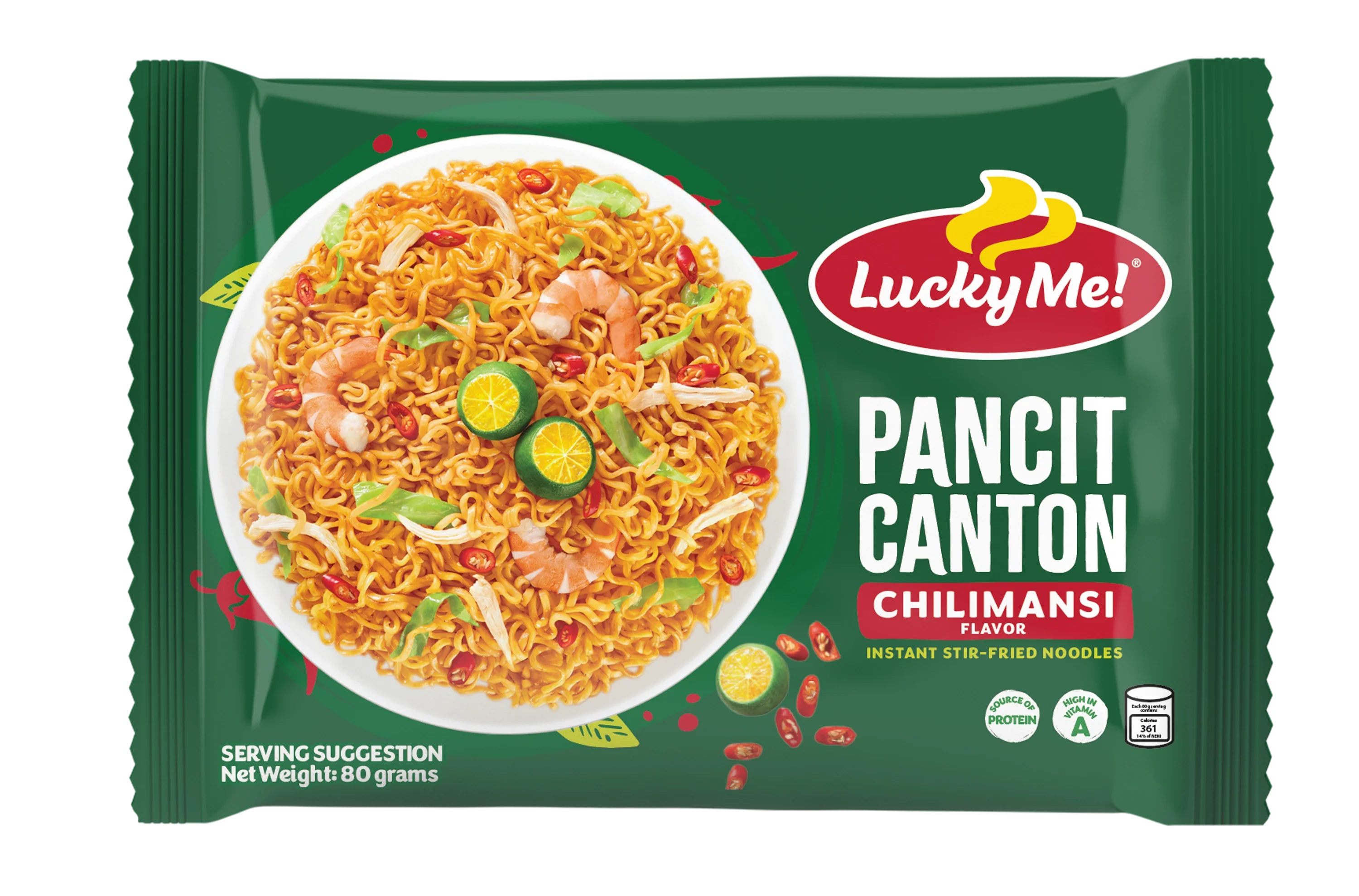 Lucky Me! Pancit Canton - Chilimasi Flavor - 80g