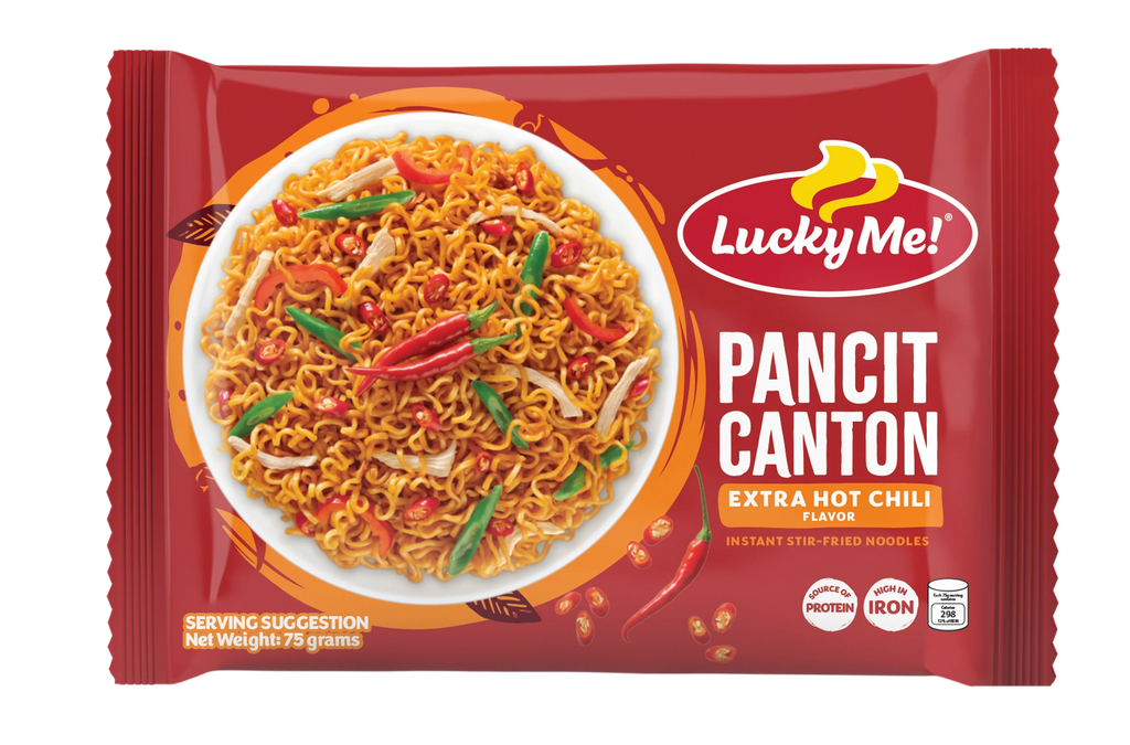 Lucky Me! Pancit Canton - Extra Hot Chili Flavor